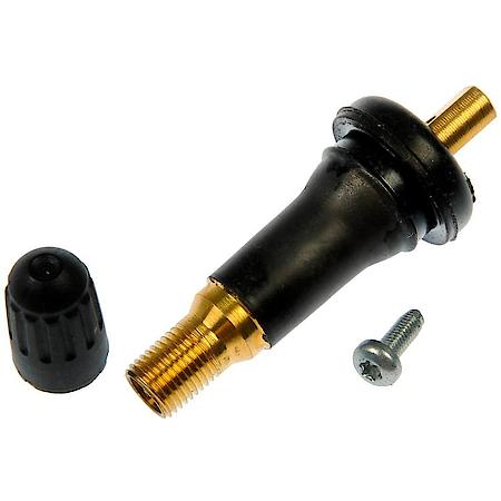 TPMS RUBBER VALVE STEMS LONG CHROME SLEEVE
